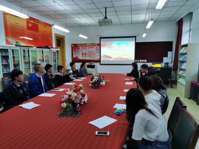 电气与电子工程学院党委组织全院各党支部召开专题组织生活会